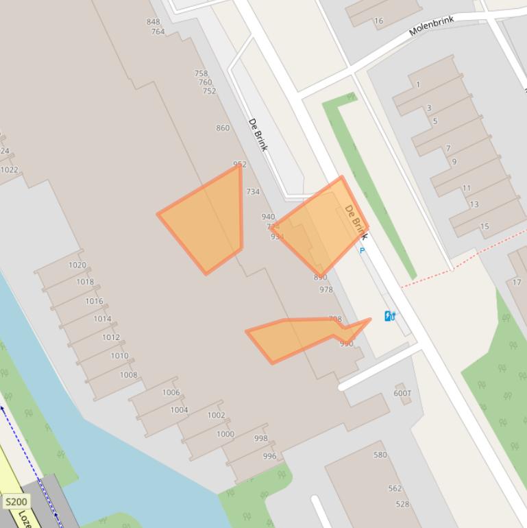 Kaart van postcodegebied 2553HM.