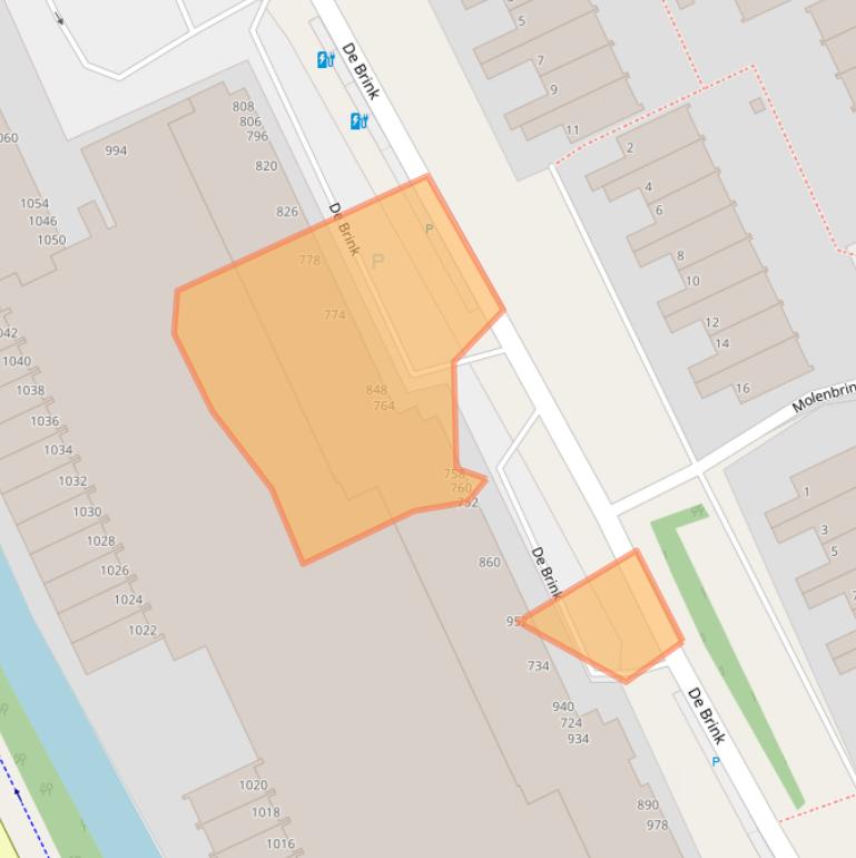 Kaart van postcodegebied 2553HR.