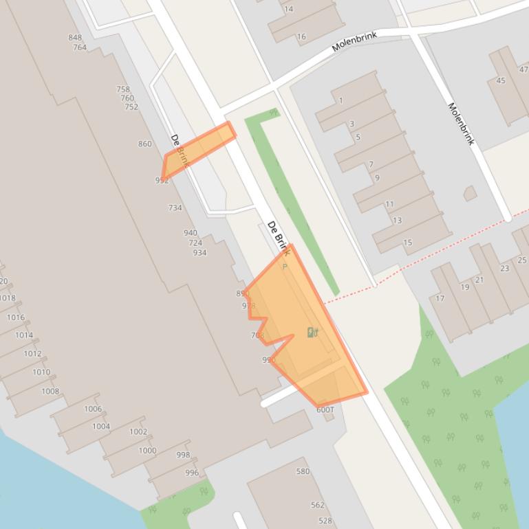 Kaart van postcodegebied 2553HS.