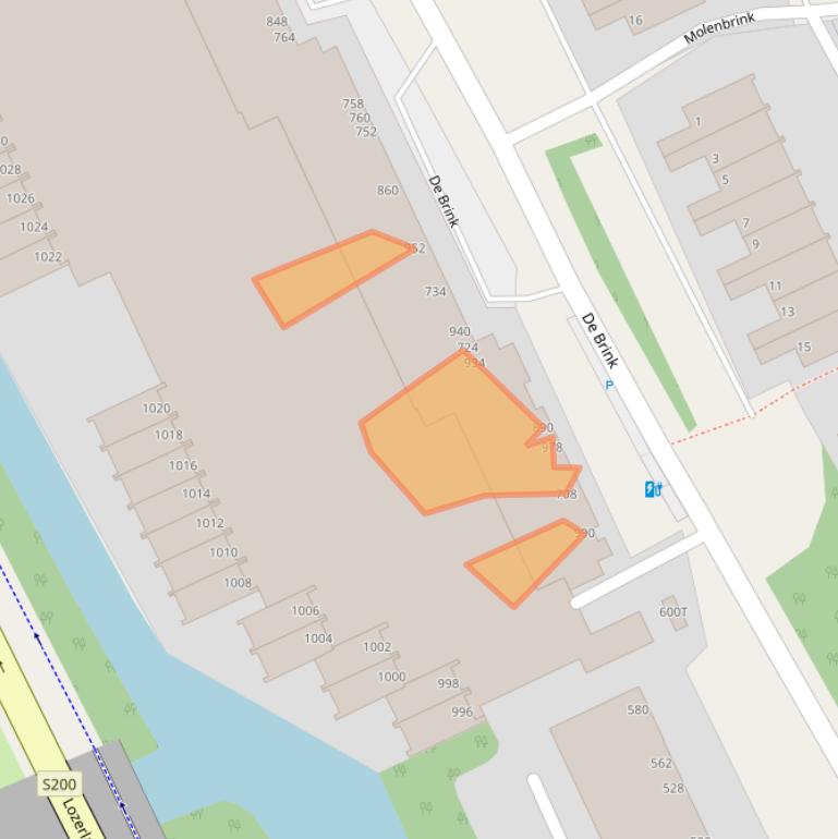 Kaart van postcodegebied 2553HT.