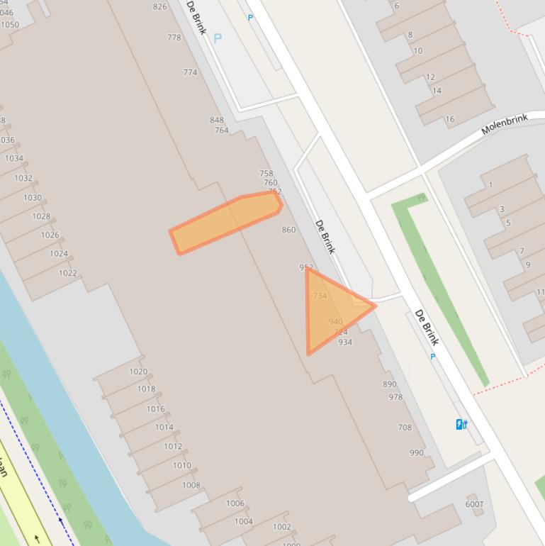 Kaart van postcodegebied 2553HV.