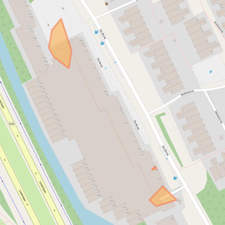 Kaart van postcodegebied 2553HW.