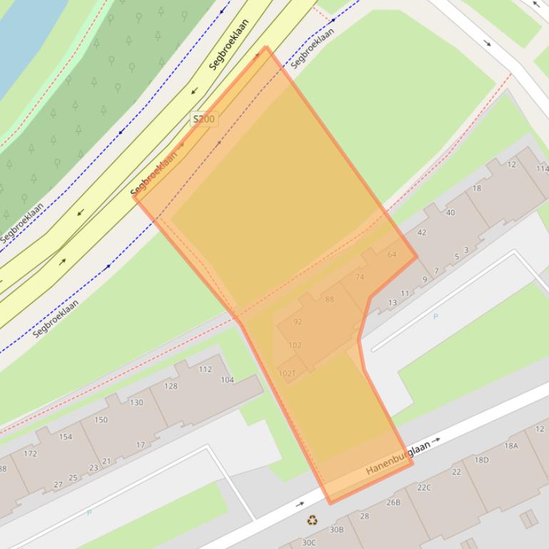 Kaart van postcodegebied 2565DM.