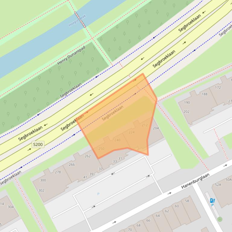 Kaart van postcodegebied 2565DS.