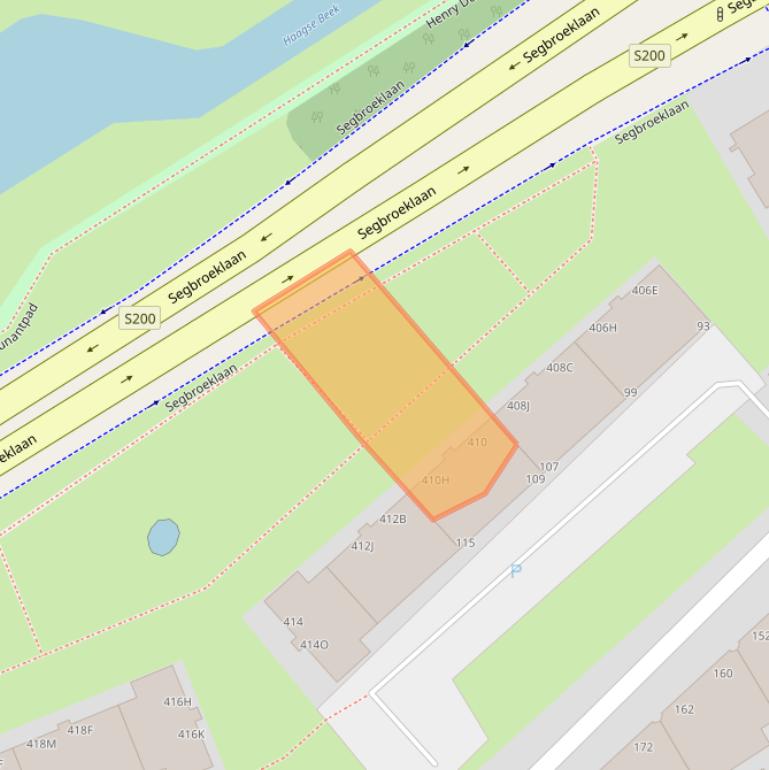 Kaart van postcodegebied 2565EC.