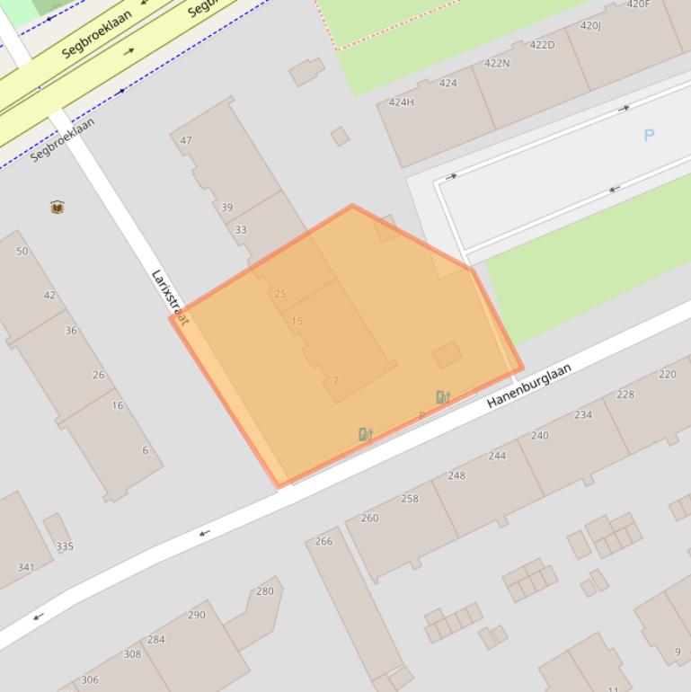 Kaart van postcodegebied 2565HD.