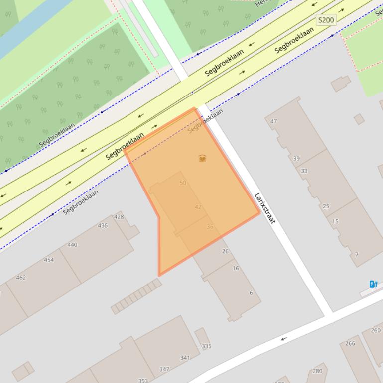 Kaart van postcodegebied 2565HH.