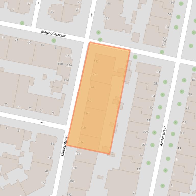 Kaart van postcodegebied 2565VN.