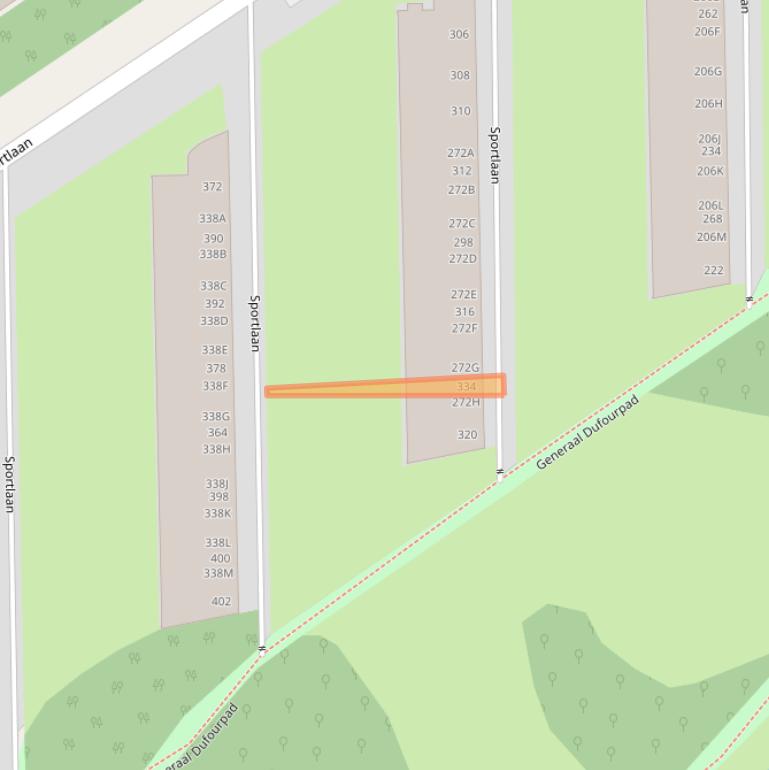 Kaart van postcodegebied 2566LM.