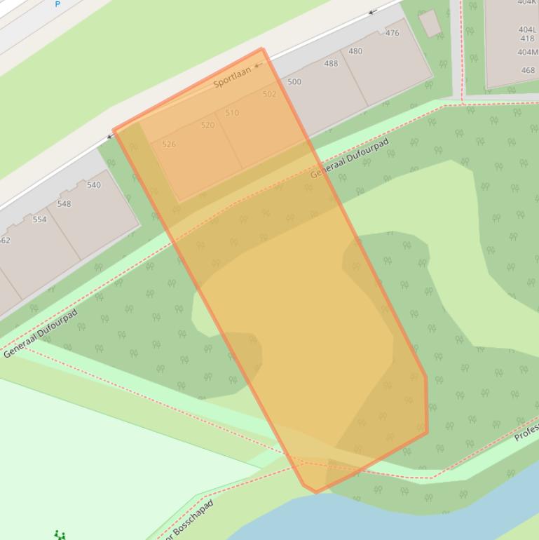 Kaart van postcodegebied 2566ME.