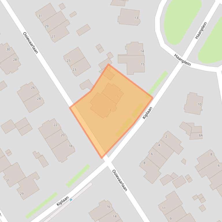 Kaart van postcodegebied 2566SN.