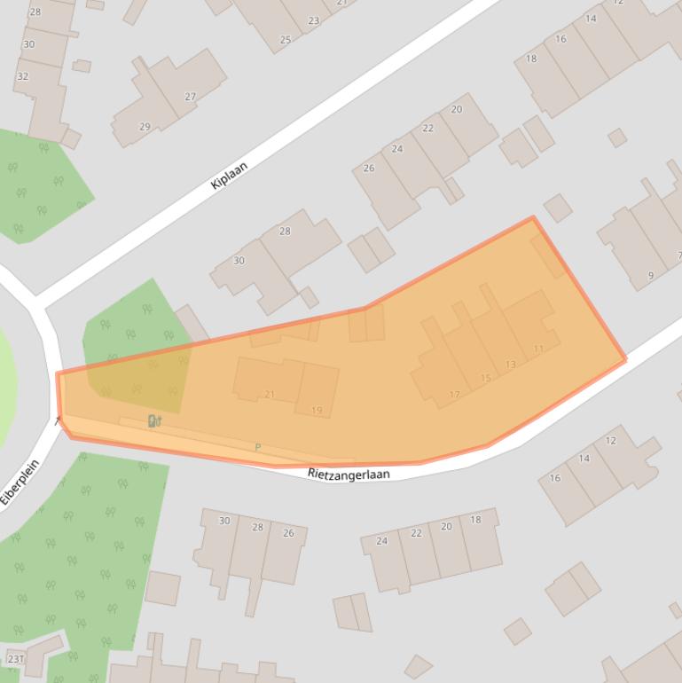 Kaart van postcodegebied 2566ST.