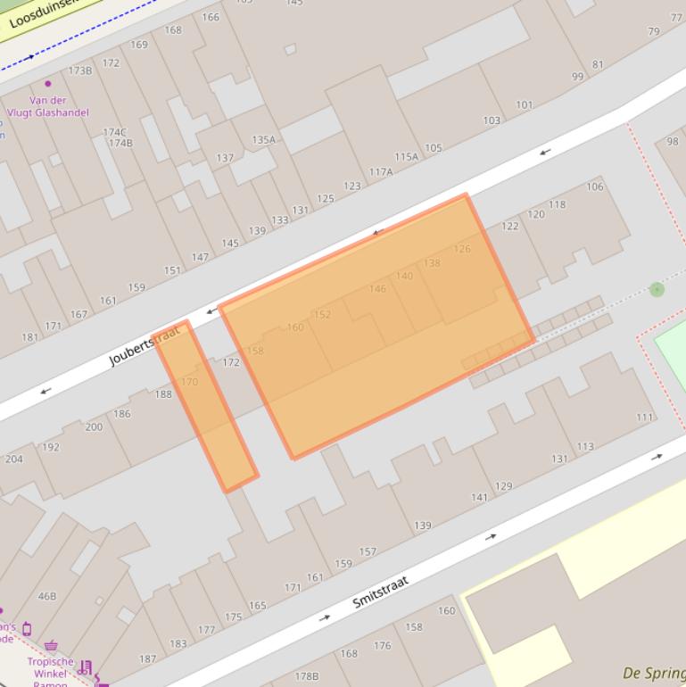 Kaart van postcodegebied 2571XX.