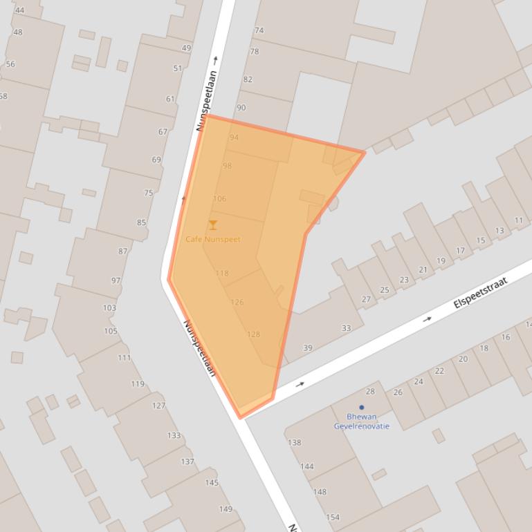 Kaart van postcodegebied 2573HK.