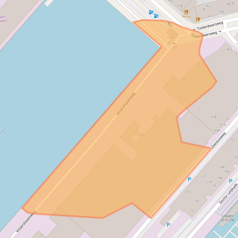 Kaart van postcodegebied 2583DK.