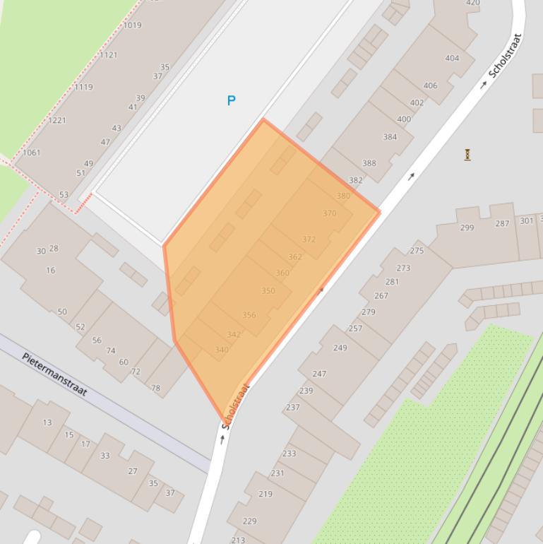 Kaart van postcodegebied 2583WL.