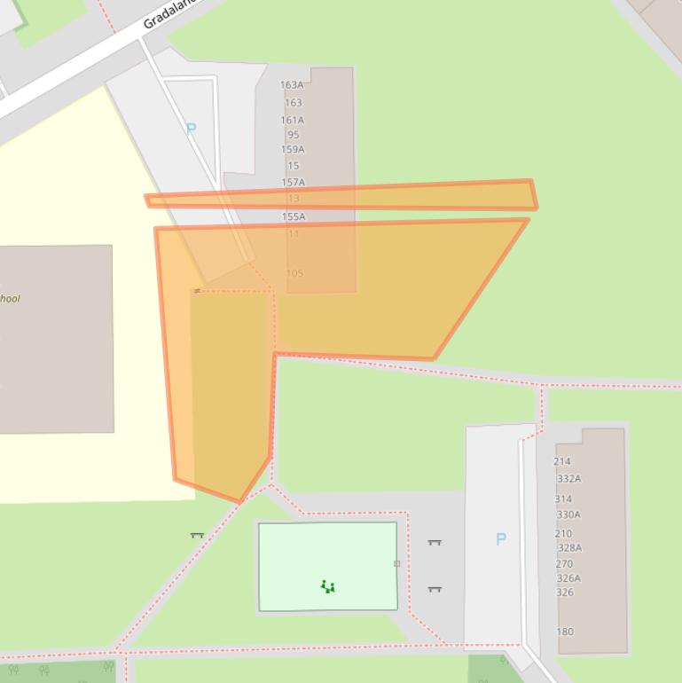 Kaart van postcodegebied 2591HD.