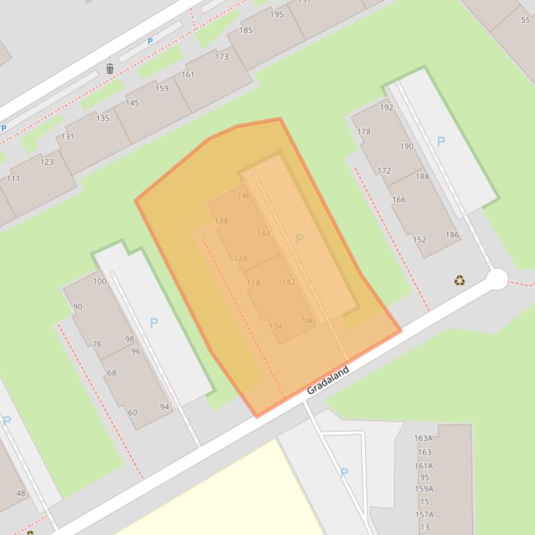 Kaart van postcodegebied 2591HJ.