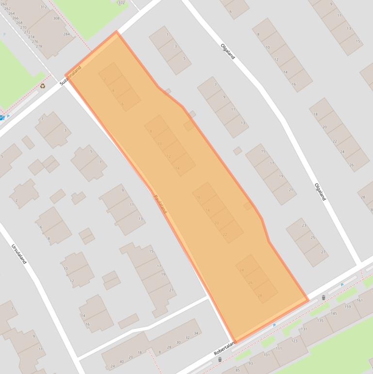 Kaart van postcodegebied 2591JD.