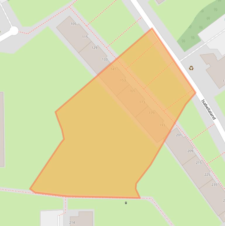 Kaart van postcodegebied 2591SC.