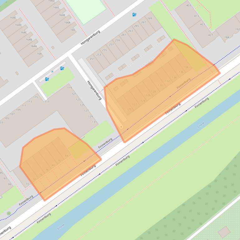 Kaart van postcodegebied 2591XT.