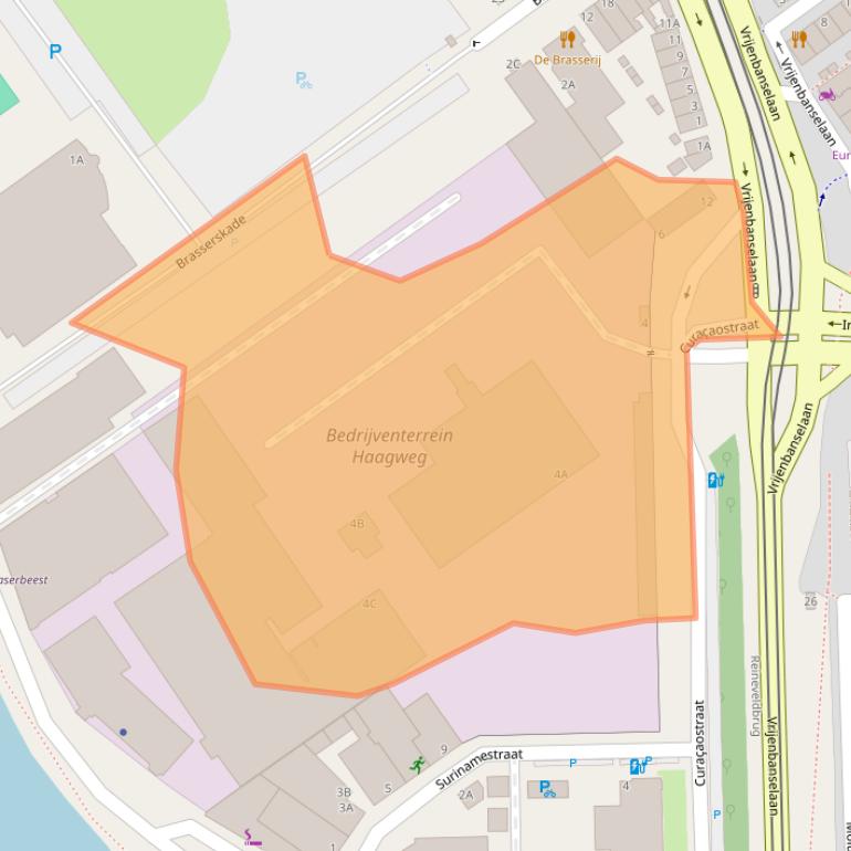 Kaart van postcodegebied 2612CP.