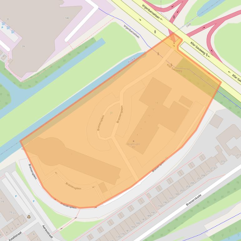 Kaart van postcodegebied 2612CT.