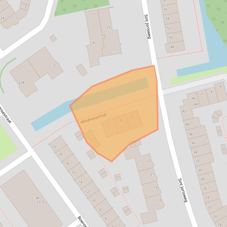 Kaart van postcodegebied 2612GM.