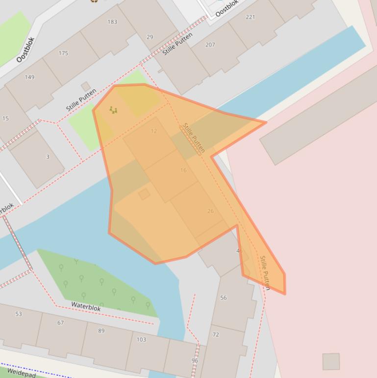 Kaart van postcodegebied 2612KT.