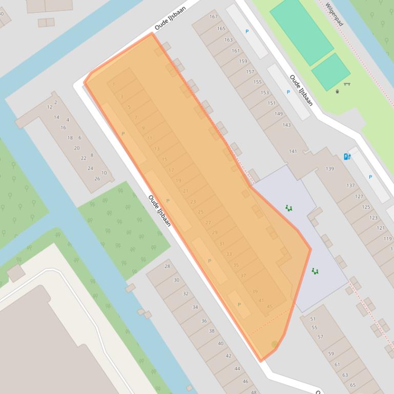 Kaart van postcodegebied 2612NA.