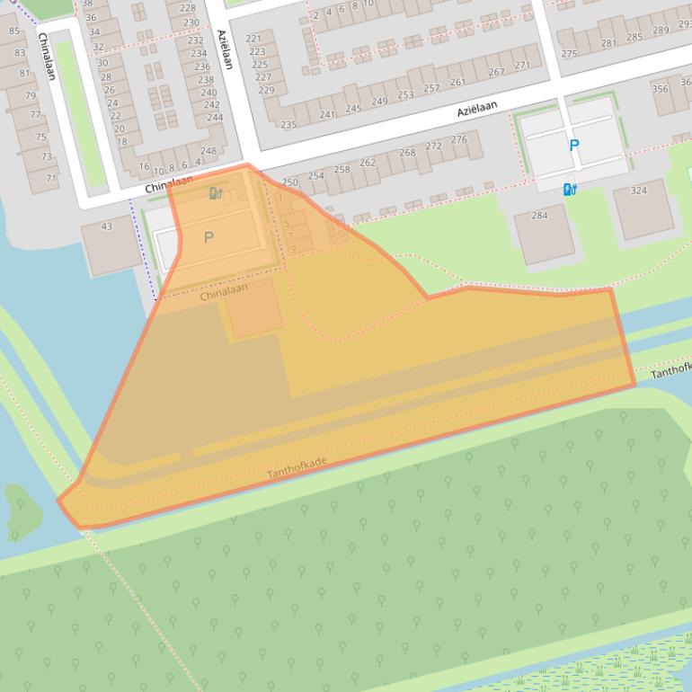 Kaart van postcodegebied 2622JR.