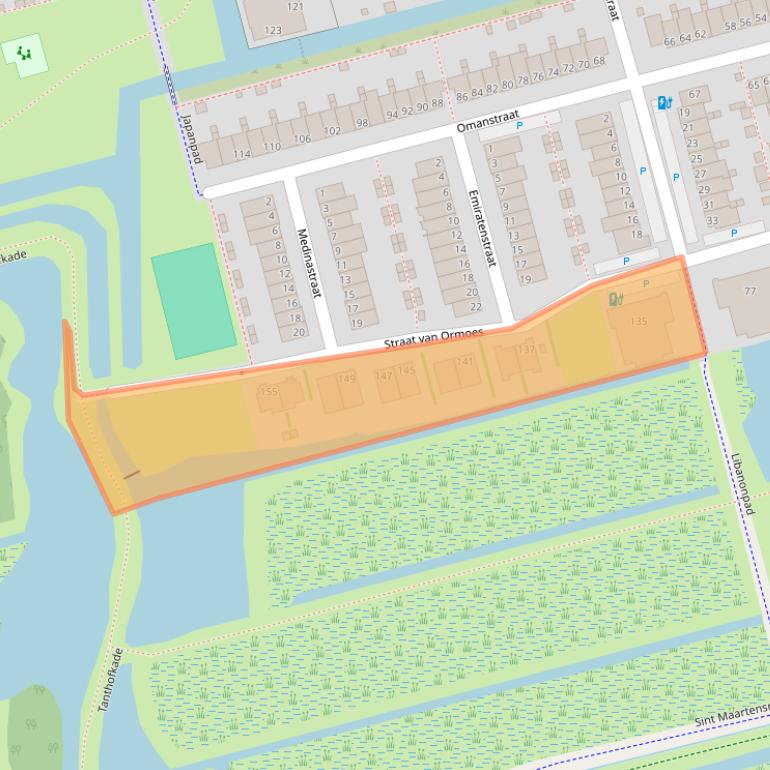 Kaart van postcodegebied 2622KD.