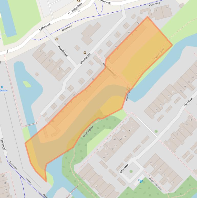 Kaart van postcodegebied 2623CL.