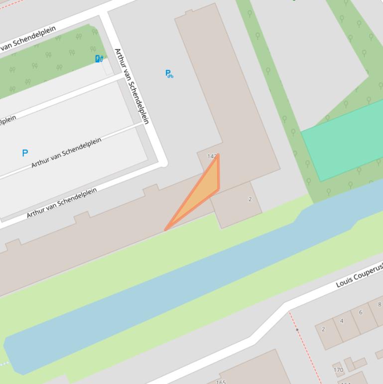 Kaart van postcodegebied 2624CS.