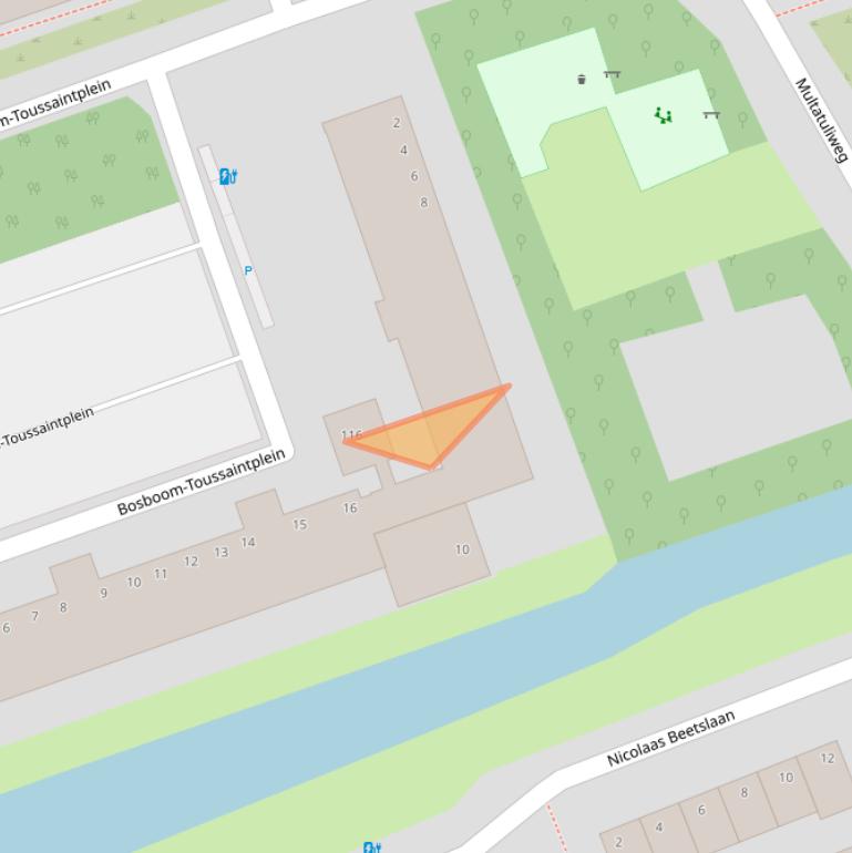 Kaart van postcodegebied 2624DE.