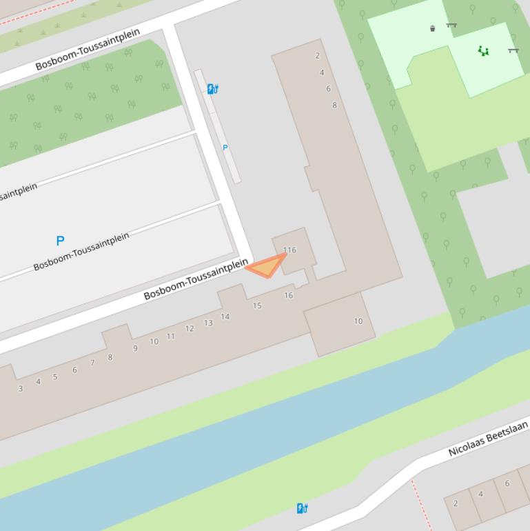 Kaart van postcodegebied 2624DM.