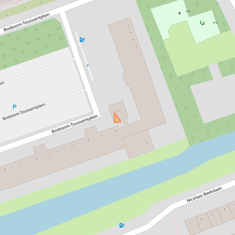 Kaart van postcodegebied 2624DP.