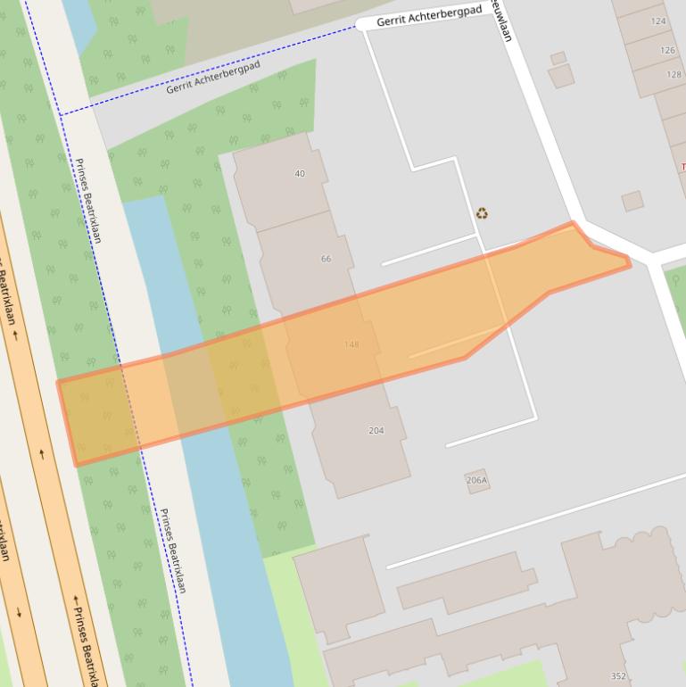 Kaart van postcodegebied 2624LG.