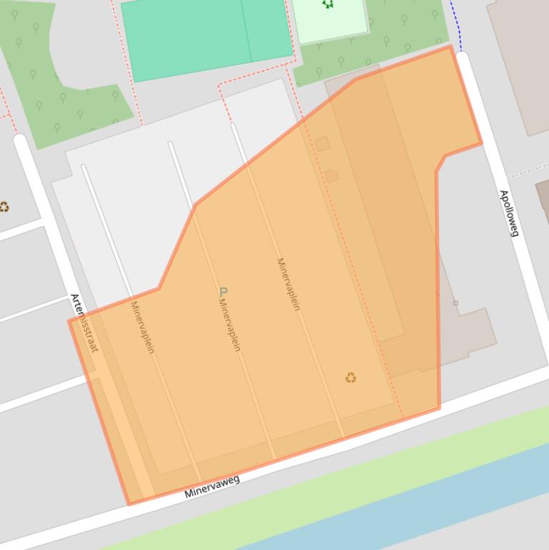 Kaart van postcodegebied 2624MX.