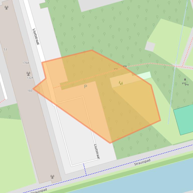 Kaart van postcodegebied 2625BJ.