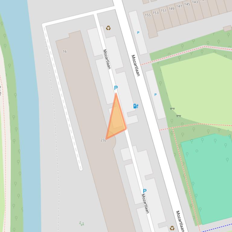 Kaart van postcodegebied 2625CK.