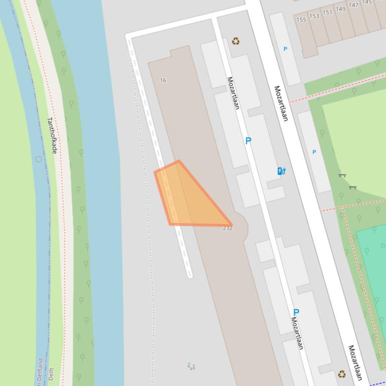 Kaart van postcodegebied 2625CM.