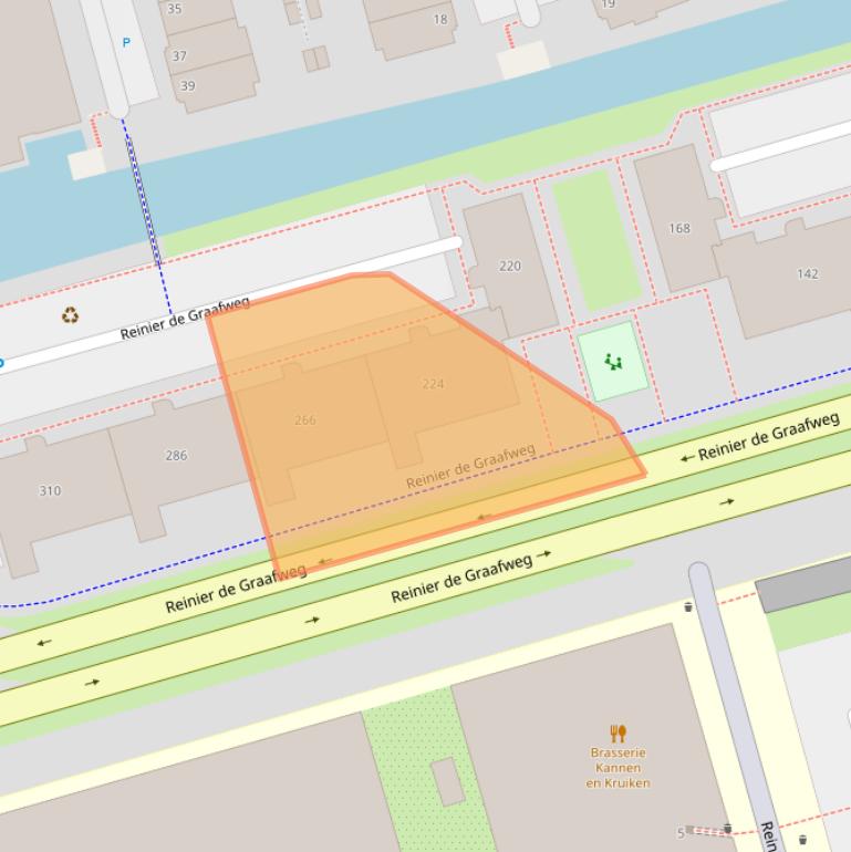 Kaart van postcodegebied 2625DH.