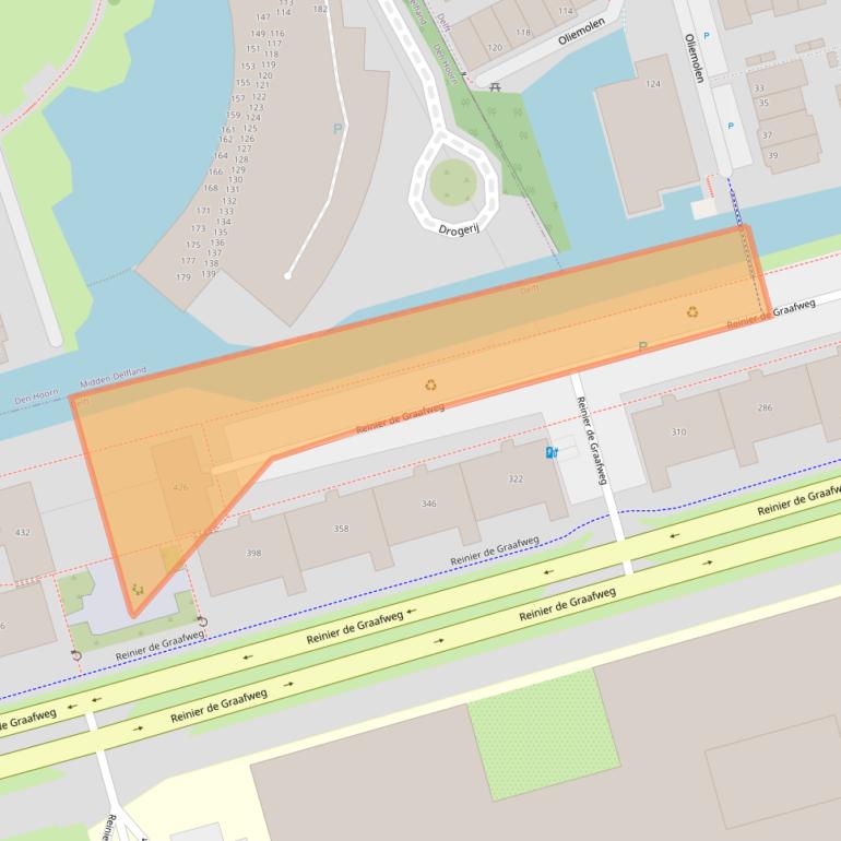 Kaart van postcodegebied 2625DM.