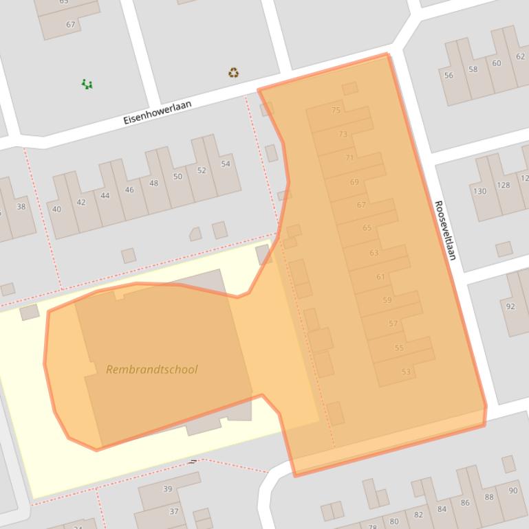 Kaart van postcodegebied 2625GM.