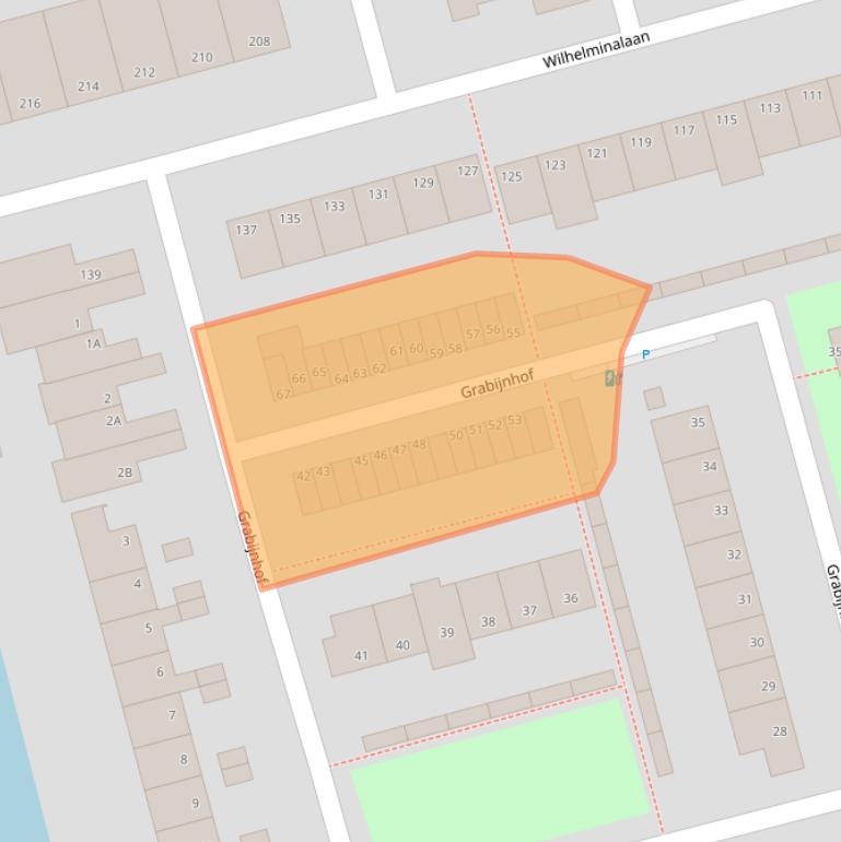 Kaart van postcodegebied 2625LN.