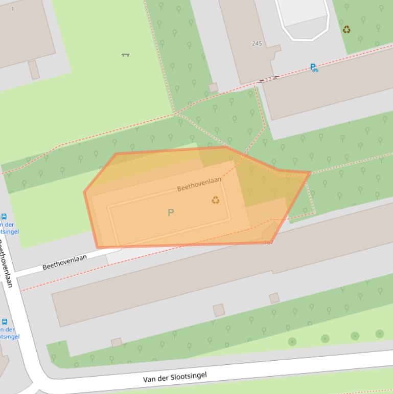 Kaart van postcodegebied 2625RM.