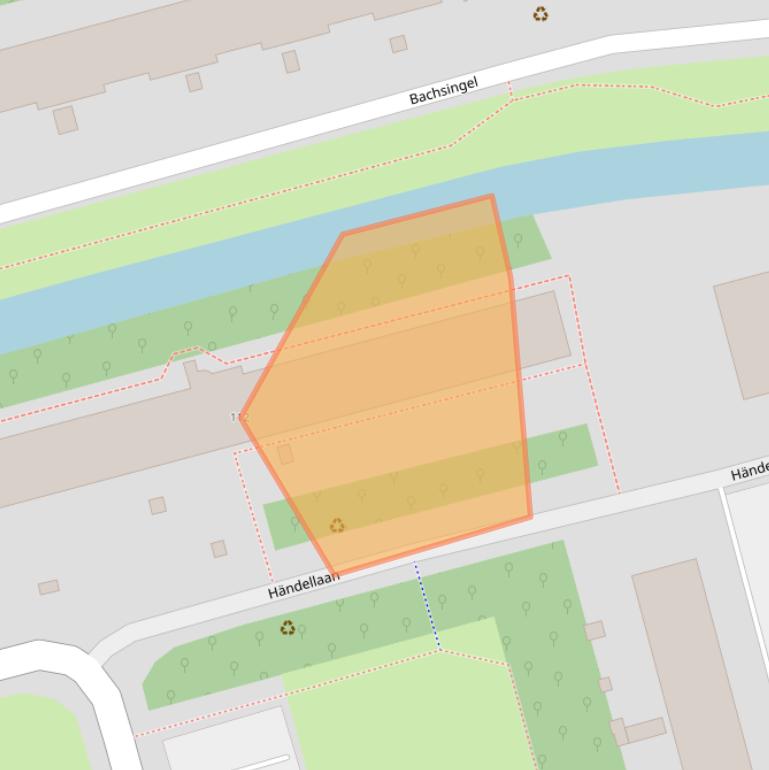 Kaart van postcodegebied 2625SP.