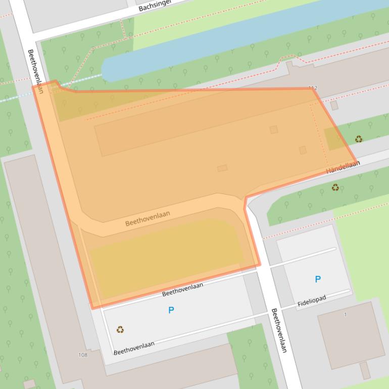 Kaart van postcodegebied 2625ST.