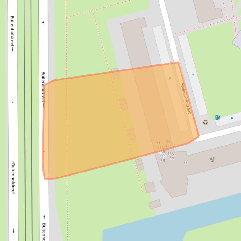 Kaart van postcodegebied 2625VL.